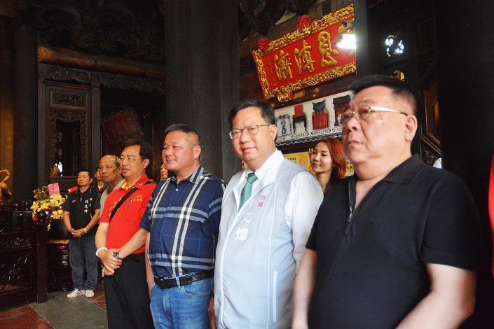 桃園龍德宮戊戌巡祈安遶境-鹿港天后宮起馬活動 鄭市長：8天7夜行腳，充滿歡喜與感動