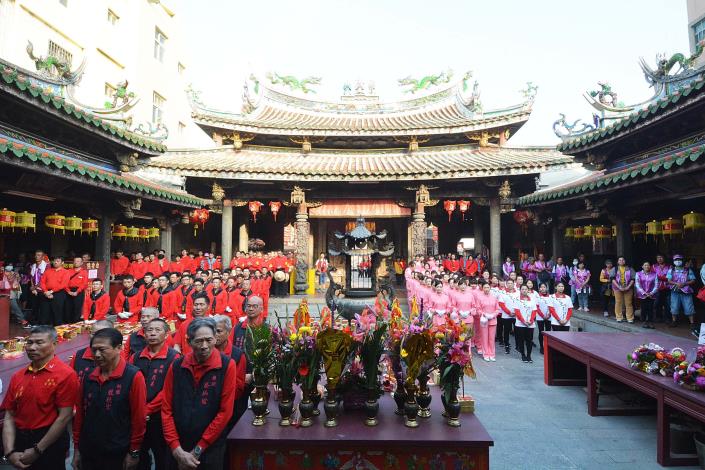 桃園龍德宮戊戌巡祈安遶境-鹿港天后宮起馬活動 鄭市長：8天7夜行腳，充滿歡喜與感動