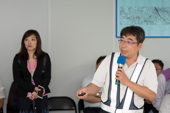 視察機場捷運A21環北站及A22老街溪站 鄭市長：A23中壢車站預定107年開工，A22老街溪站將於4年內提早通車