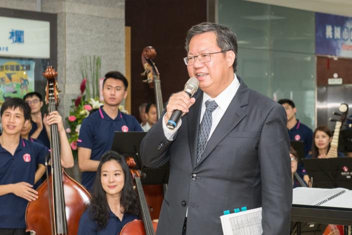 《聲動桃園》2018桃園國樂節記者會 鄭市長：推動國樂教育扎根，讓多元音樂教育成為桃園亮點特色