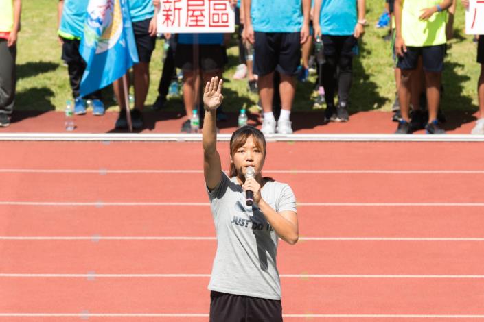 桃園市運動會開幕 鄭市長祝福各位選手奪得佳績，展現桃園活力