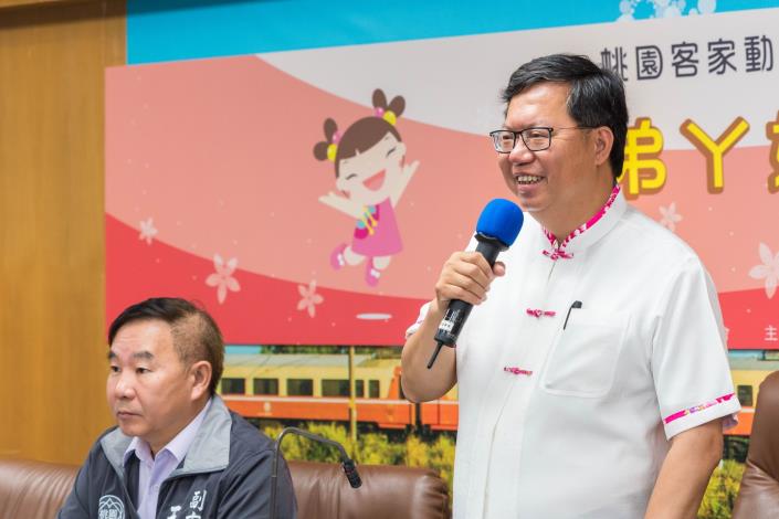 鄭市長致詞，農業局將成立休閒農業科，推動休閒農業區相關業務