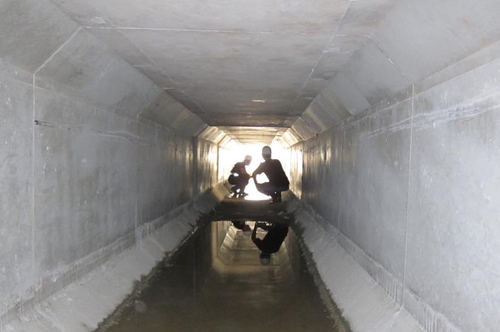 「八德區中山路（豐德路至工業區）雨水下水道工程」將水流引至大湳圳，今年3月開工、10月完工