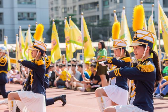 武陵高中儀隊表演