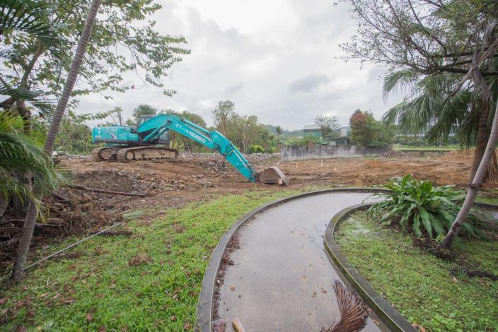 外社幼兒園重建工程動工情形