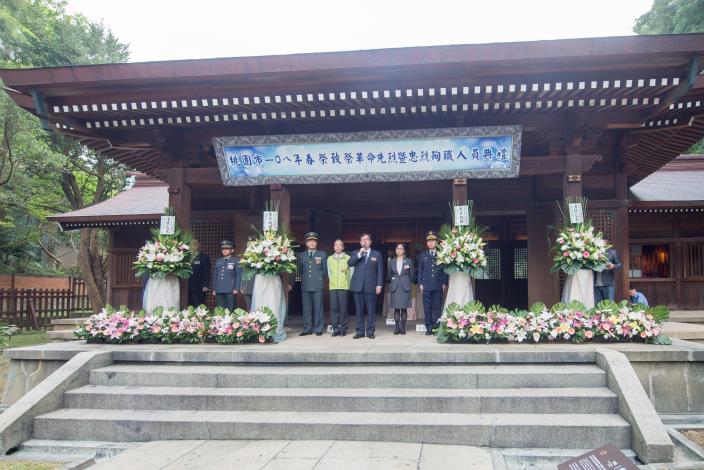 市長致詞表示，感念先烈犧牲奉獻，所有國人都會深深感念