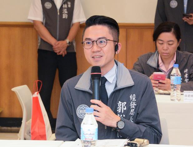經發局長郭裕信提問