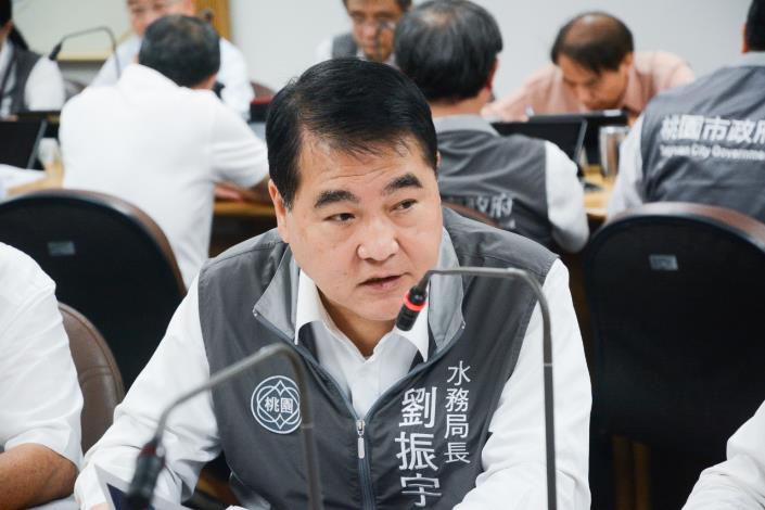 水務局劉局長針對0702桃園淹水災情進行口頭報告