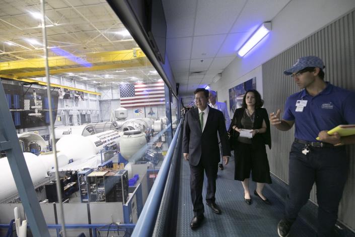 鄭市長至美國國家航空暨太空總署（NASA）詹森太空中心參訪