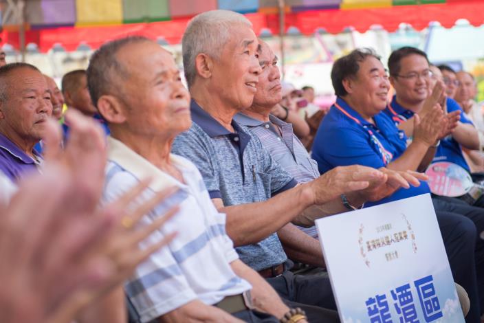 出席2019年桃園市臺灣稻米達人冠軍賽誓師大會的各區農民朋友