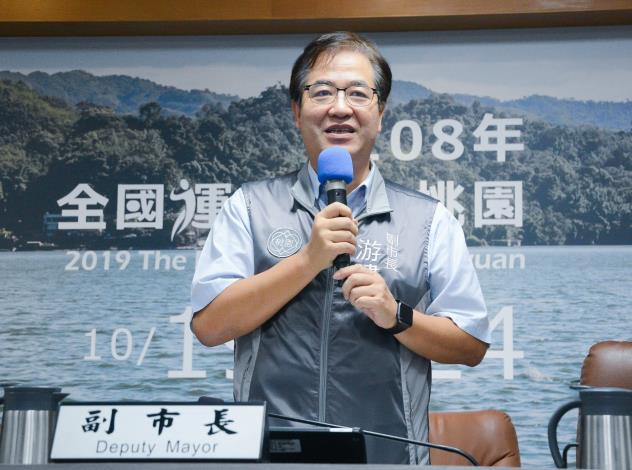 游副市長致詞表示，北區長者健行活動9/29在蘆竹起跑