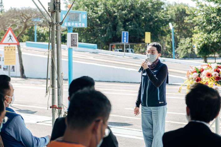 交通部公路總局新竹區監理所長吳季娟致詞