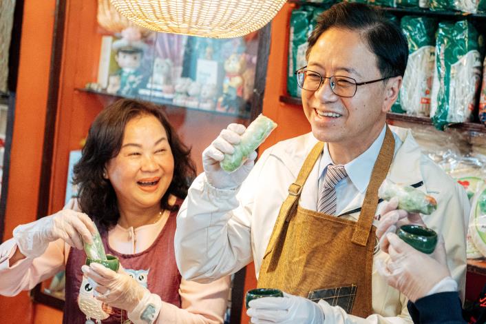 張市長出席「2023國際婦女節，市長與新住民有約」活動