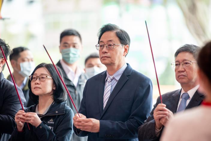 張市長出席新竹縣褒忠亭義民爺春祭大典