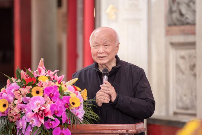 義民廟董事長林光華致詞