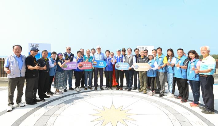 張市長說，市府將開闢更多具有特色的濱海景點，凸顯桃園的海岸之美