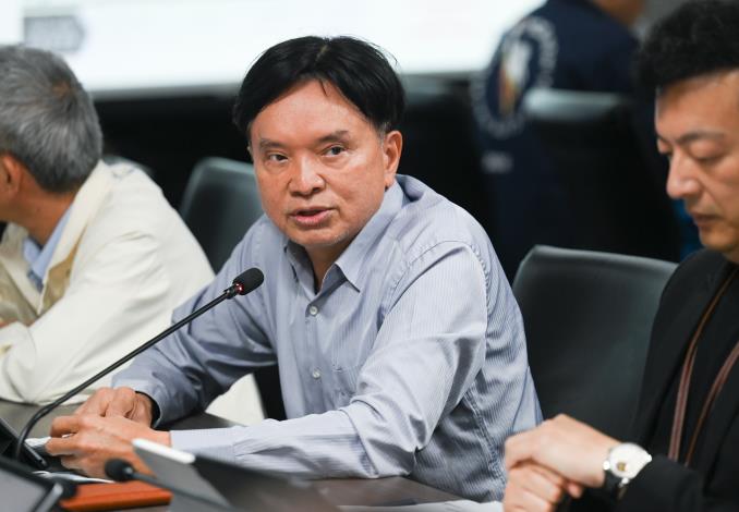 捷工局長劉慶豐補充說明簡報內容