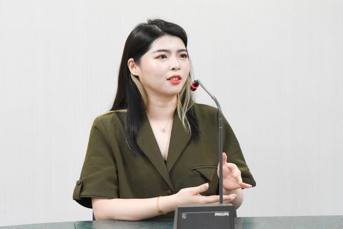 歐米國際精品有限公司創辦人李雨潤致詞