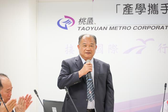 世紀綠能工商董事長賴文祥致詞