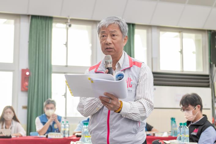 市府團隊向平鎮區里長說明各項提案