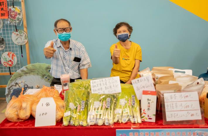 農特產品展覽攤位
