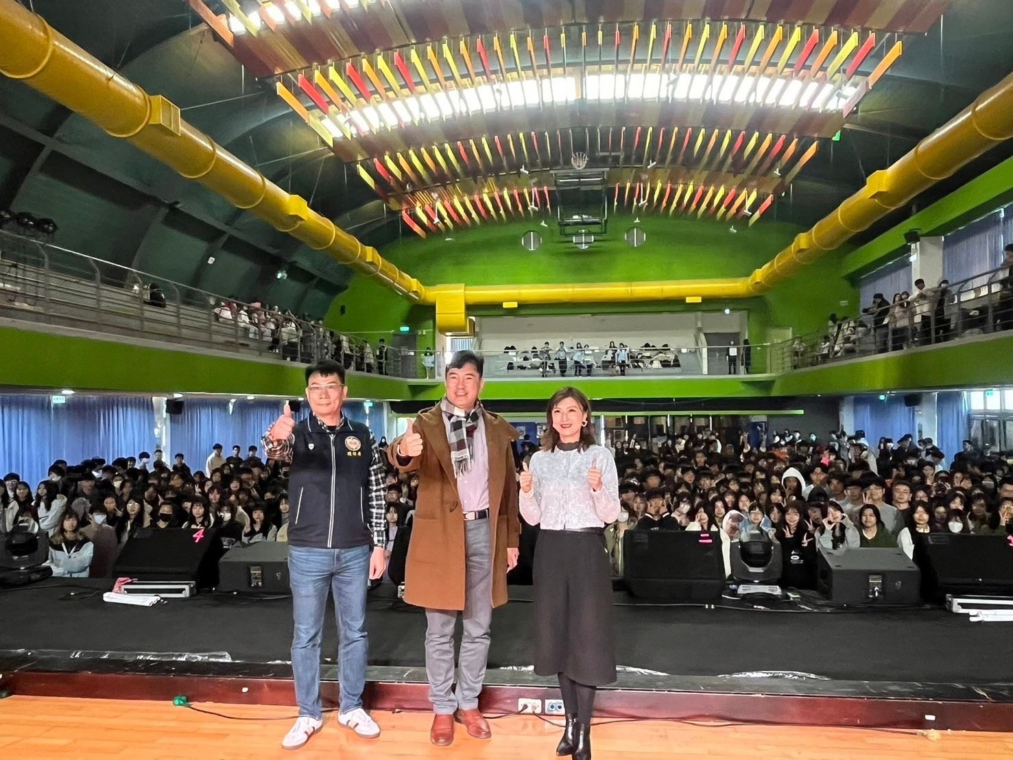 113年度桃園國際機場回饋金首場活動 「無毒青春園舞曲」於大園國際高中登場1