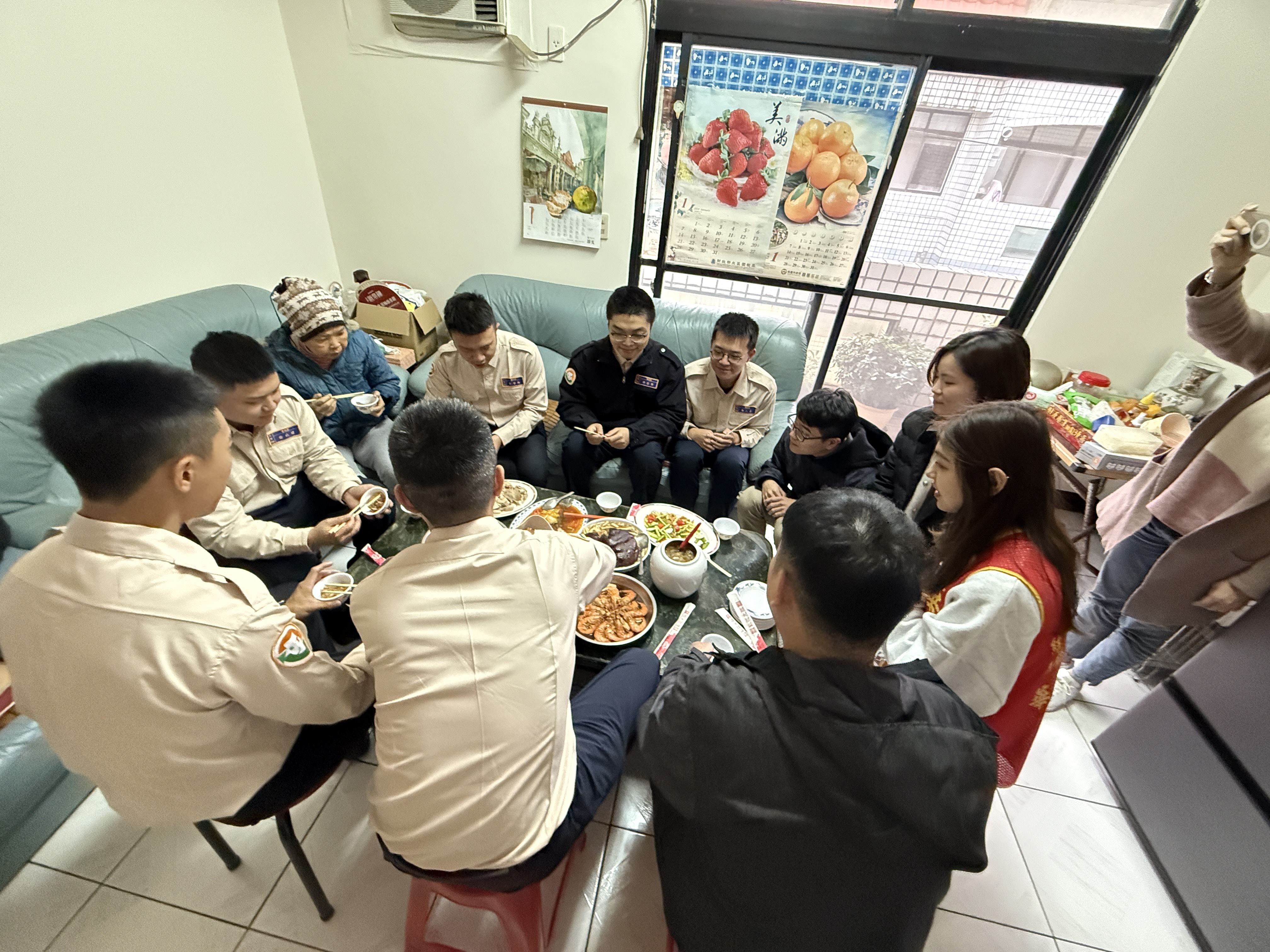 公益大使與長者共餐