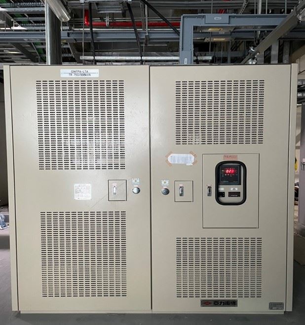 桃園捷運綠線已成功送電至G14站22kV 380V變壓器