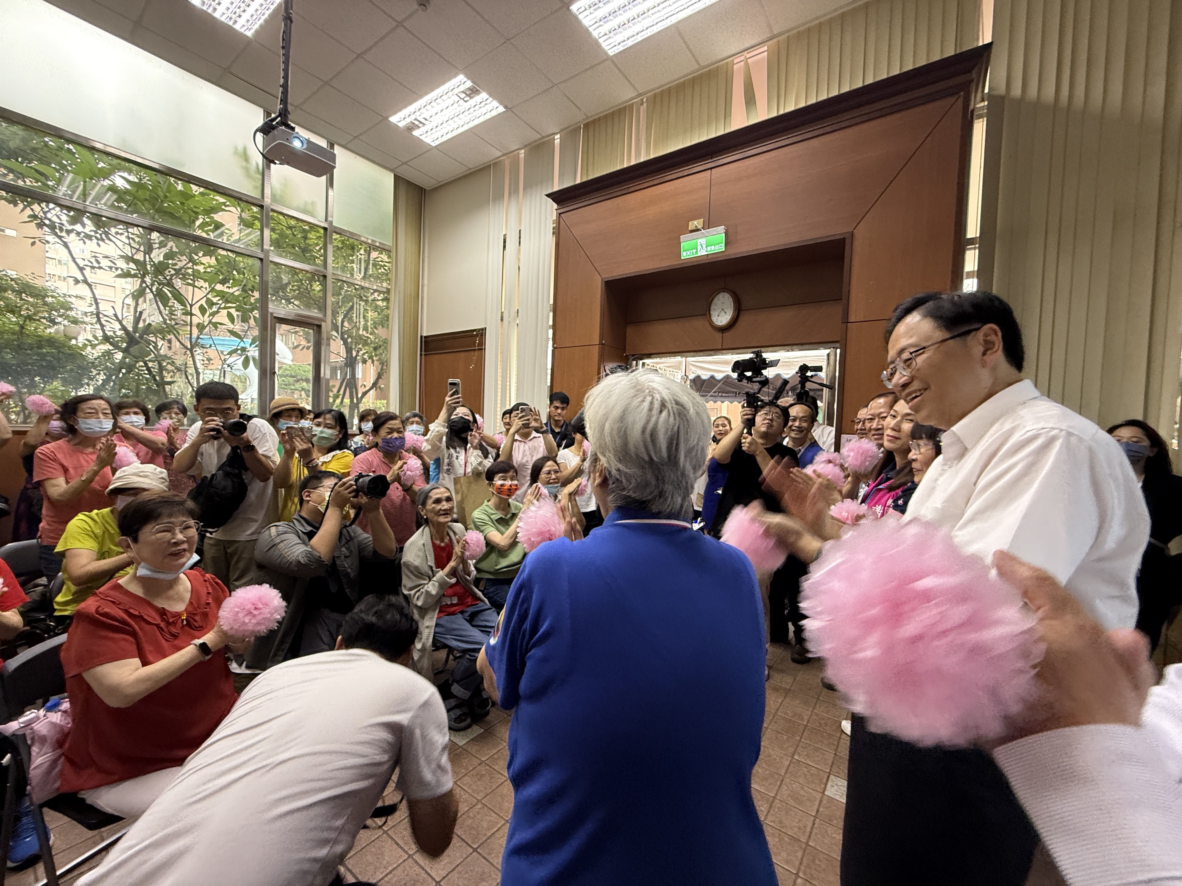 市長視察中壢區共享好生活社區