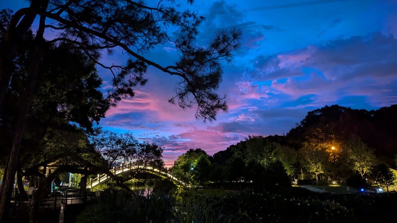 慈湖景觀(傍晚)