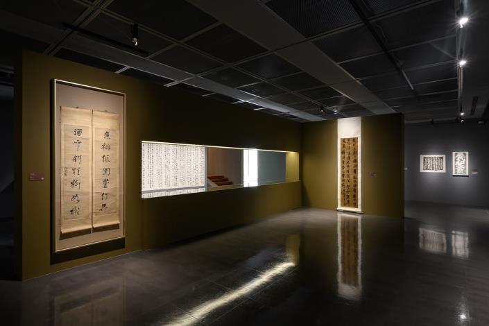 圖5-2025橫山書藝雙年展王鐸作品展出。攝影／ANPIS FOTO王世邦，圖片提供／桃園市立美術館。