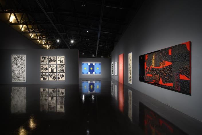 展場照：「文字相映」展區
