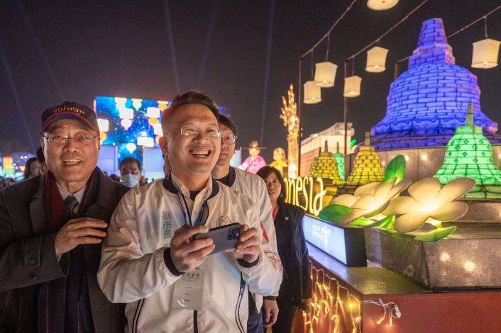 蘇副市長到訪台灣燈會