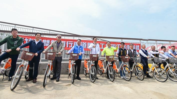 雙新自行車道完工啟用將造福鐵馬族