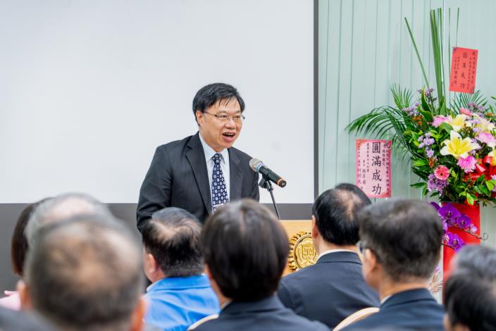 法務部政務次長徐錫祥致詞