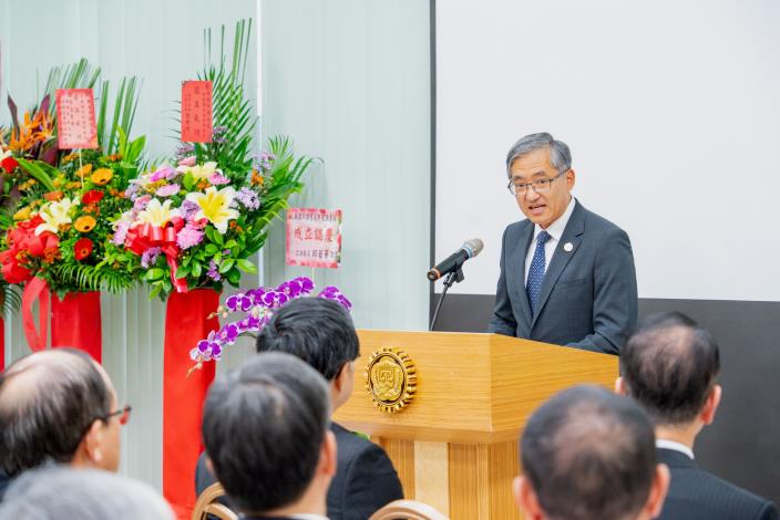 調查局長陳白立致詞