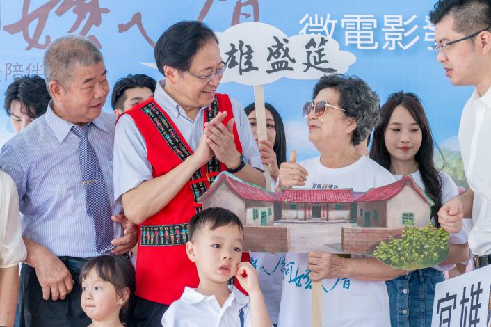 微電影邀請到國民阿嬤主演