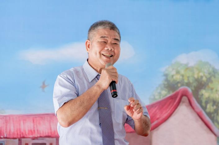 宜雄建設董事長賴森源致詞