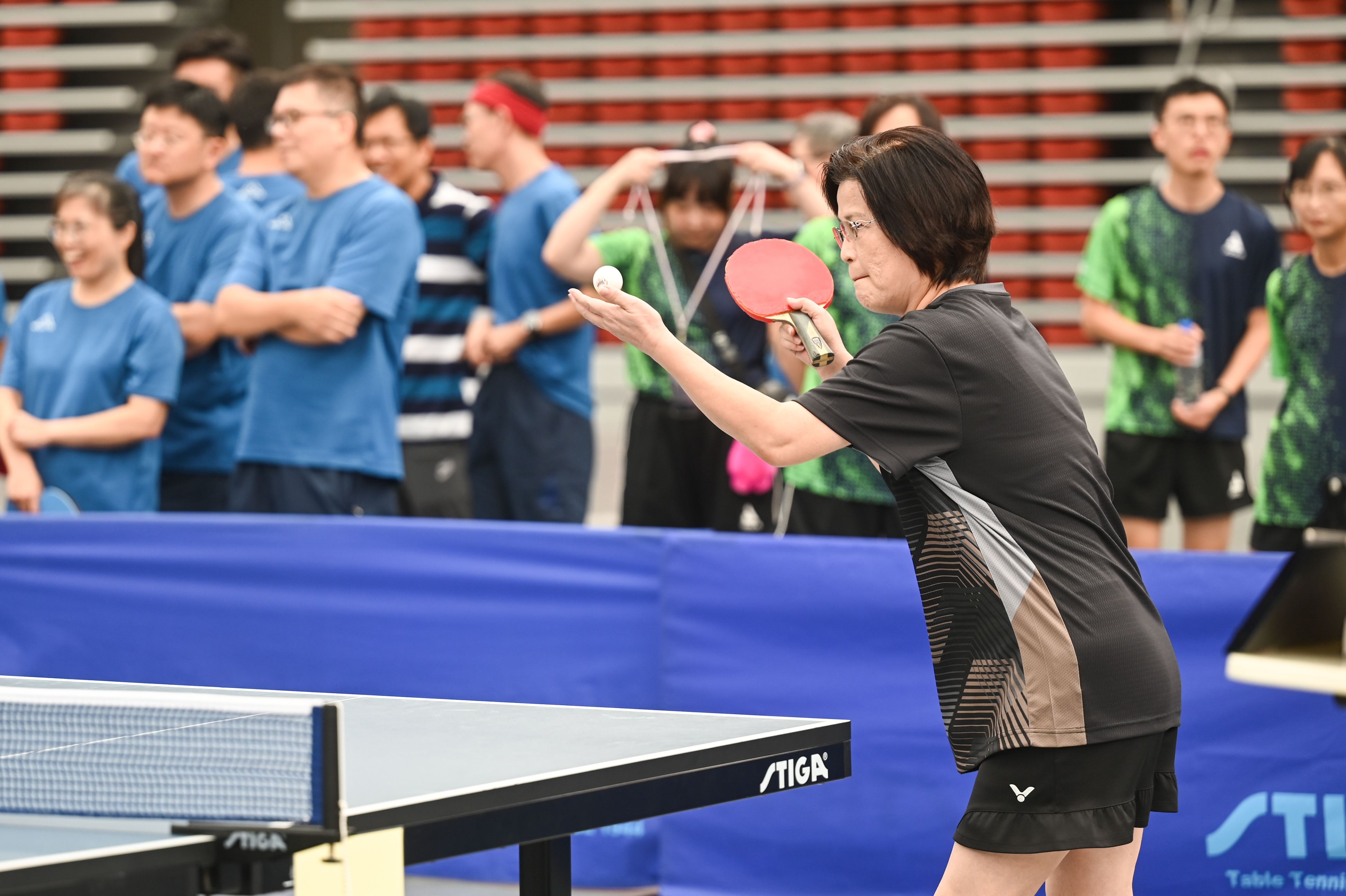 桃市第9屆公教人員桌球錦標賽 王副市長期勉同仁養成終身運動習慣