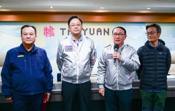 警察局吳局長感謝市府各相關單位的鼎力協助