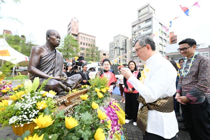 王副市長為震災地區祈福