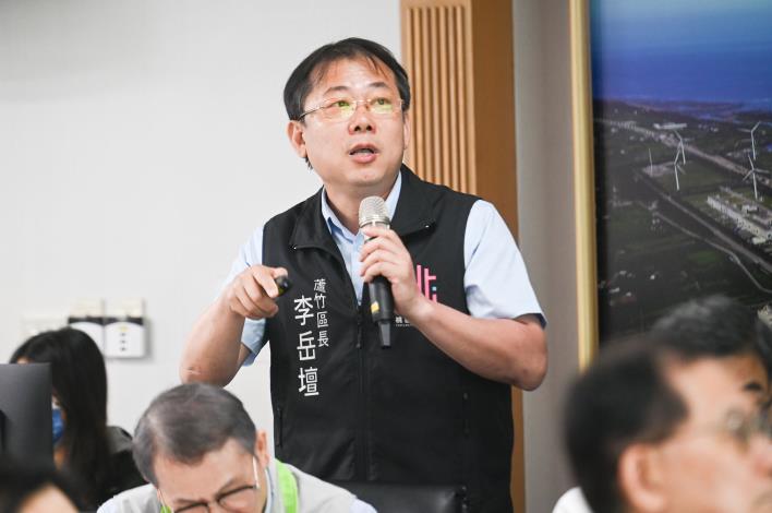 李區長報告蘆竹區防汛作為