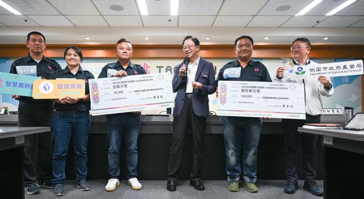 張市長肯定本市青農在推動農業永續的辛勤付出