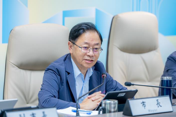 張市長主持市政會議