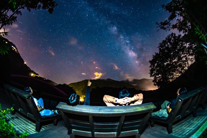 拉拉山星空（桃園市觀光發展基金會提供）