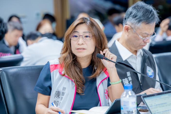 觀旅局陳局長說明北橫觀光推展計畫