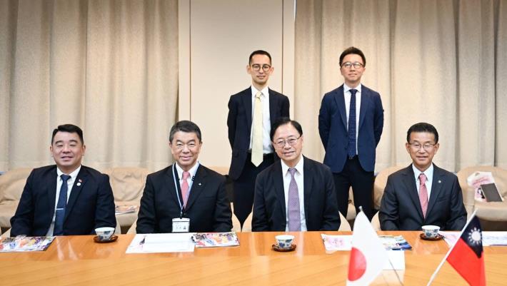 張市長率領市府訪問團拜會宮城縣知事村井嘉浩
