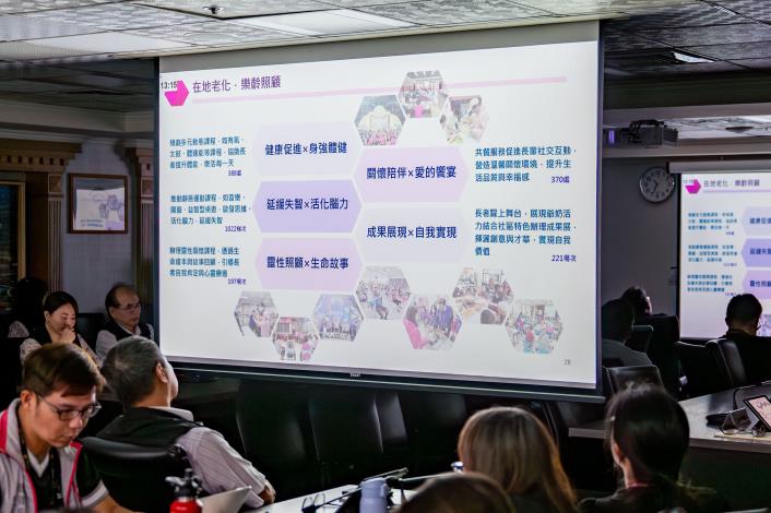 「跨域協力齊出招 × 高齡樂活日日好」專題報告