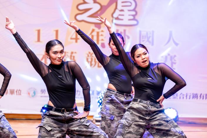 現場表演活力四射