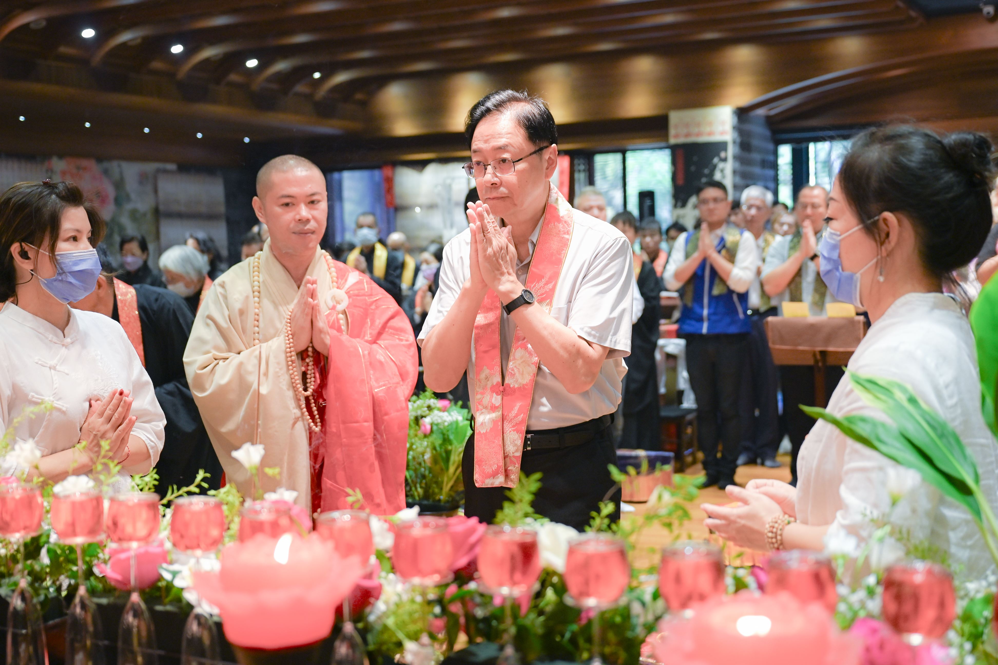 張市長祈願國家安定